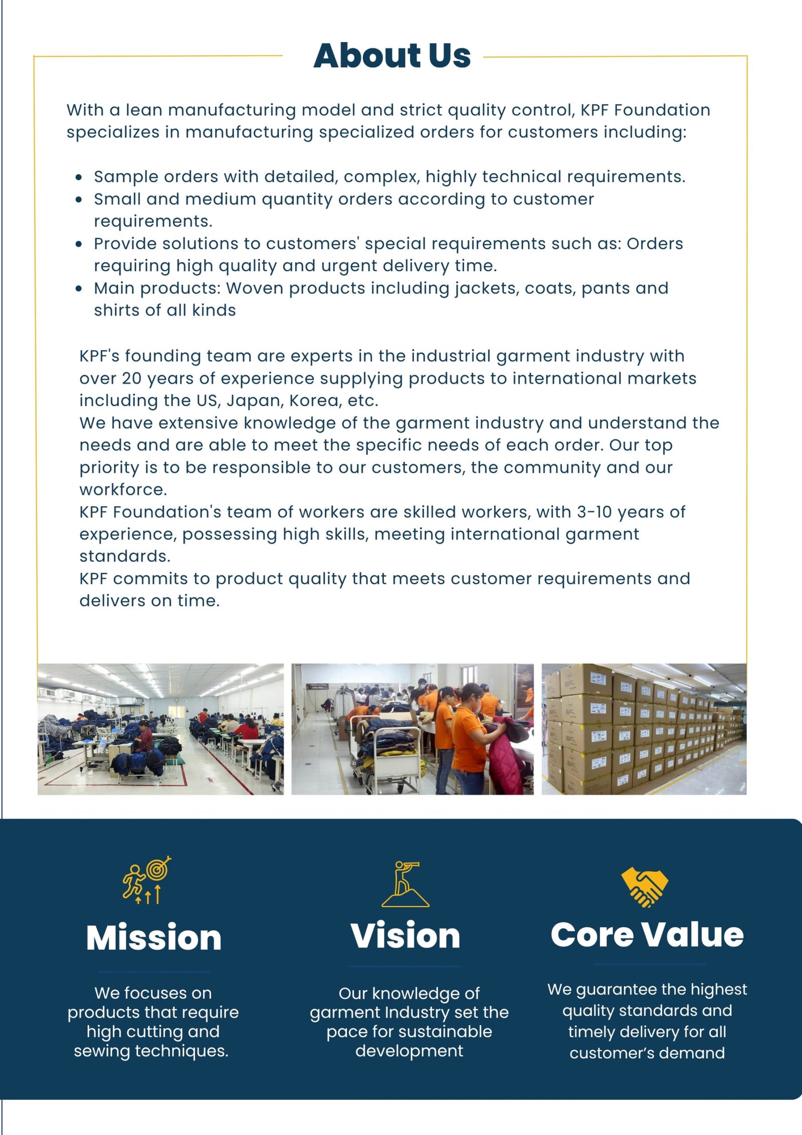 KPF company Profile